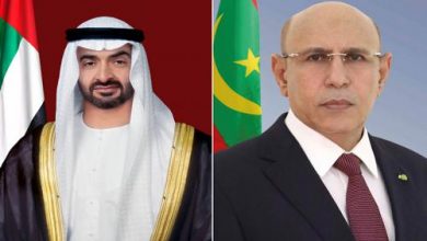 صورة غزواني موريتانيا تقف مع الامارات ضد أي تهديد