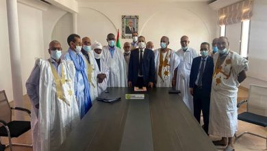 صورة انطلاقة قريبة  لعملبة   توزيع الاعلاف