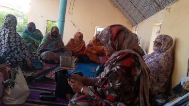 صورة اجتماع بمقر كورداك لمنتدى اقطاب منظمات  المجتمع المدنى يقرر توزيع 14500 كمامة