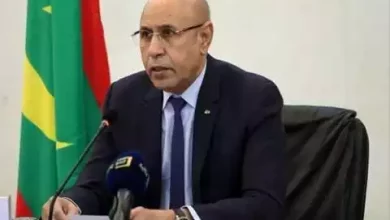 صورة انباء عن حضور الرئيس الموريتاني حفل تنصيب رئيس غامبيا