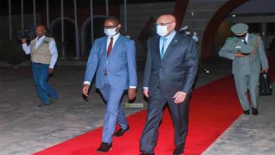 صورة الرئيس الغزواني يغادر نواكشوط باتجاه أديس بابا