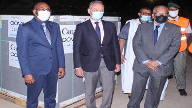 صورة كندا تهدي موريتانيا 201600 جرعة  من لقاح آسترازينكا