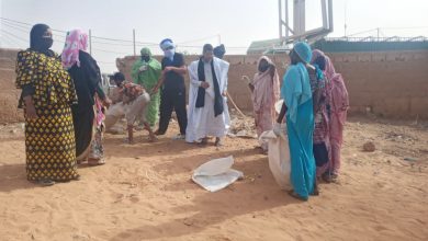 صورة كيفه/ طاقم المدرسة رقم 1 يشرف على انطلاق عملية تنظيف شاملة للمدرسة