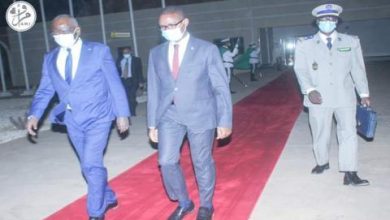 صورة الوزير الاول الموريتاني يتوجه الي المغرب