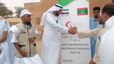 صورة الإمارات توزع مساعدات على 40 قرية في موريتانيا