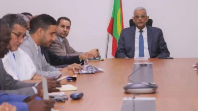 صورة وزير المياه : سنعمل على  إعادة الثقة بين المواطن والإدارة