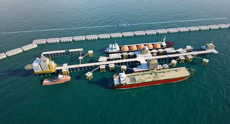 صورة الغاز الموريتاني بدء حفر 4 آبار في حقل السلحفاة