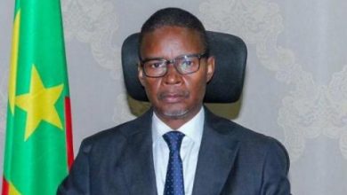 صورة الوزير الاول محمد ولد بلال امام الجمعية الوطنية يوم غد الخميس