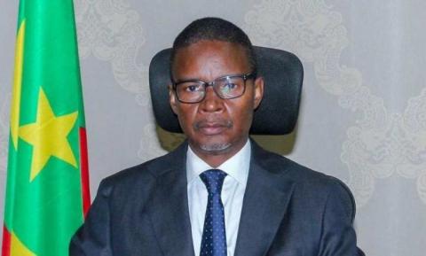 صورة الوزير الاول محمد ولد بلال امام الجمعية الوطنية يوم غد الخميس