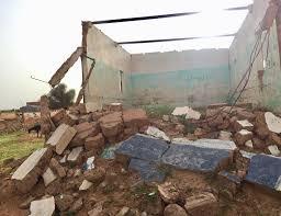 صورة وفاة تلميذ إثر انهيار حجرة دراسية في بلدية بيري بافه