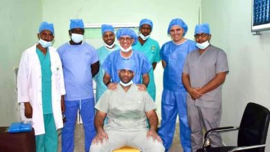 صورة أول عملية جراحية لزراعة القوقعة في موريتانيا