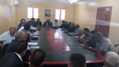 صورة كيفه/ الوالي يترأس اجتماعا  برؤساء المصالح الادارية