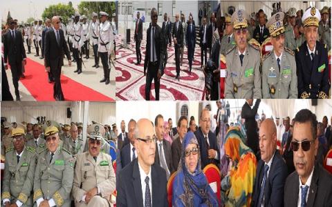 صورة رئيس الجمهوية يشرف على تدشين المقر الجديد لوزارة الدفاع