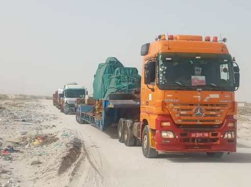 صورة صوملك /  وصول الدفعة الثانية من المولدات عالية الجودة