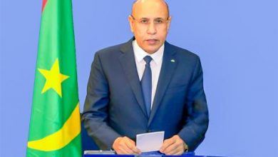 صورة الى فخامة  رئيس الجمهورية محمد ولد الشيخ الغزواني