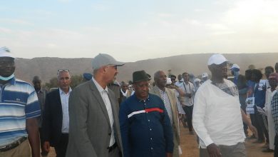 صورة كرو /  وزير الزراعة في زيارة لمشاريع عملاقة نفذها مشروع PPDO