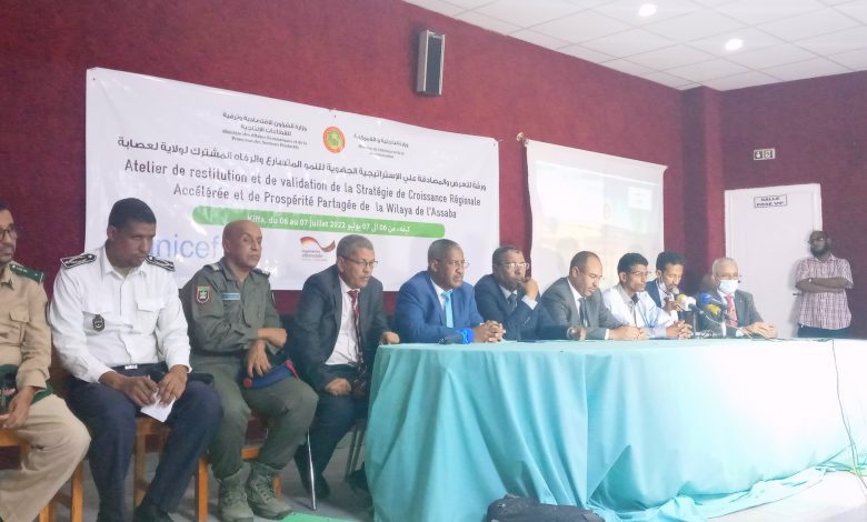 صورة كيفه/كلمة رئيس جهة لعصابه خلال افتتاح ورشة المصادقة على الإستراتجية الجهوية للنمو المتسارع والرفاه المشترك لولاية لعصابه