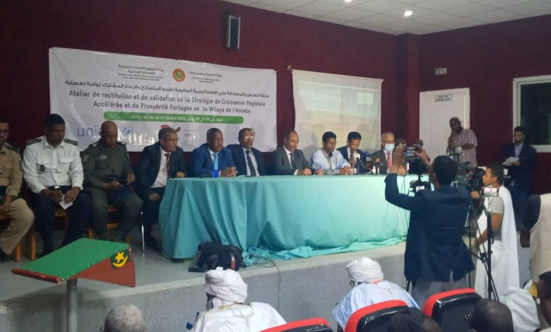 صورة لعصابة / انطلاق ورشة المصادقة على الاستيراتجية الجهوية للنمو المتسارع