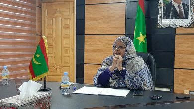 صورة انتخاب فاطمة منت عبد المالك رئيسة لرابطة رؤساء المجالس الجهوية