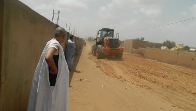 صورة كيفه / البلدية تقوم باصلاح  لمقطعين على طريق الامل