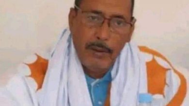 صورة طاقم كيفه أون لاين يعزي في وفاة الامير عثمان ولد المختار الملقب (اجه)