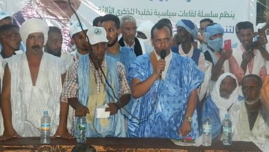 صورة الرشيد / حلف الوفاء بزعامة النائب لمرابط الطالب ألمين يعقد مهرجانا شعبيا حاشدا