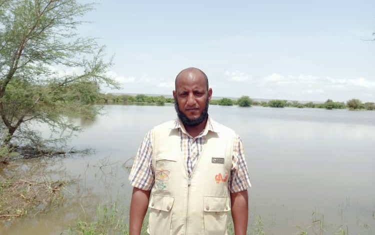 صورة الزميل إعلي الشيخ ولد سيد محمد مساعدا لرئيس محطة اذاعة كيفه