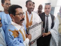 صورة أباتن ولد عروة مديرا جهويا للتعليم في ولاية لعصابه
