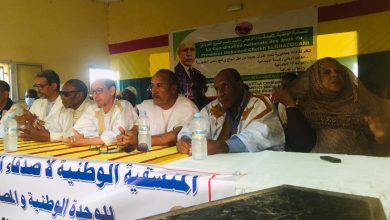 صورة روصو / مهرجان حاشد تنظمه منسقية اصدقاء الرئيس  غزواني