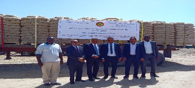 صورة ارسال ٨٠٠ طن من بذور البطاطس الى اماكن الانتاج