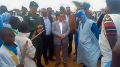 صورة والي لعصابة في زيارة تفقد وتحسيس لبلديتي  انواملين وكورجل