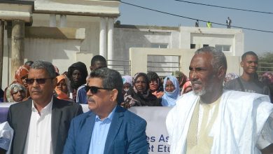 صورة كيفه / الوالي يستقبل مسيرة رابطة الاباء لدعم المدرسة الجمهورية