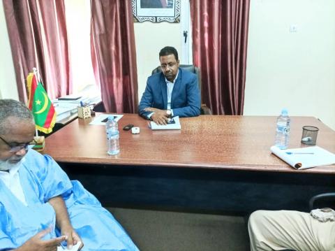 صورة في اتصال مع حاكم كنكوصة  الحريق تمت السيطرة عليه وكان محدودا