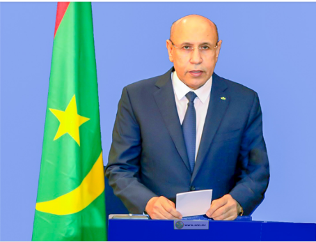 صورة الرئيس غزواني سيختيار١٢ من اصل ٢٢ عضوا لتشكل لجنة الانتخابات