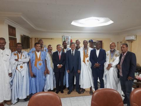 صورة وزير التهذيب الوطني يستقبل المكتب التنفيذي لمنسقية التعليم الاساسي