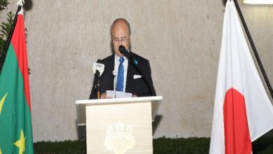 صورة السفير الياباني موريتانيا لن تكون محتاجة الى الدعم الخارجي