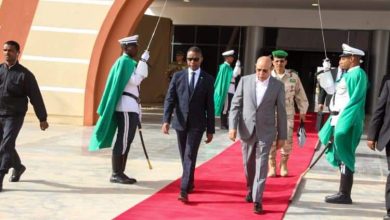 صورة رئيس الجمهورية في زيارة لمدينة تجگجة