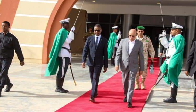 صورة رئيس الجمهورية في زيارة لمدينة تجگجة