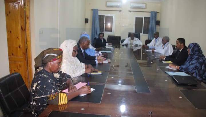 صورة انتخاب الداه ولد عبد الجليل رئيسا للجنة المستقلة للانتخابات