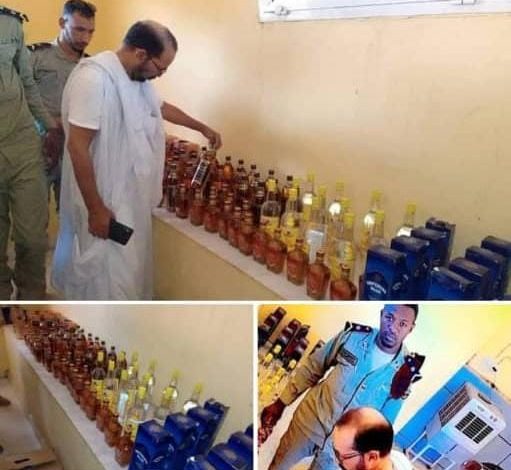 صورة كوگي الزمال / الشرطة تكشف عملية تهريب خمور الى داخل الوطن