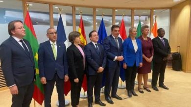 صورة وزير الداخلية/ موريتانيا تبذل  جهودا كبيرة لمحاربة الهجرة السرية