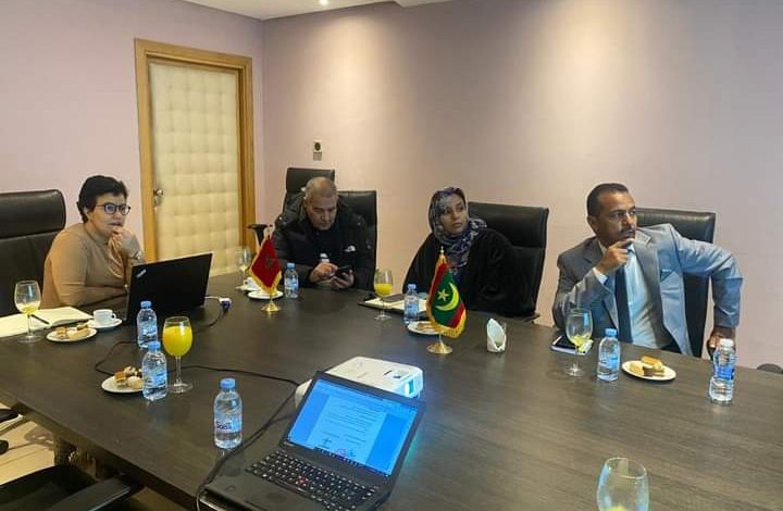 صورة مدير الثانوية الفنية في انواكشوط في زيارة عمل للمغرب