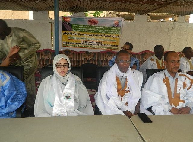 صورة منسقية اصدقاء غزواني تبدأ جولتها في الشمال الموريتاني