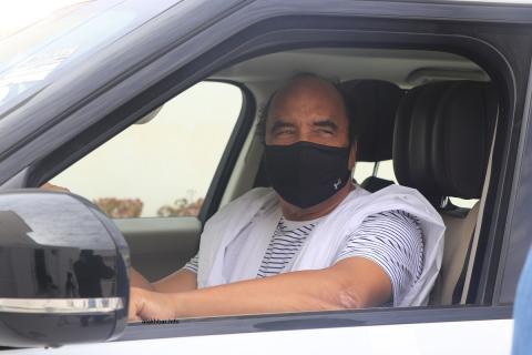 صورة أمن الطرق يصدر مخالفة ضد الرئيس السابق