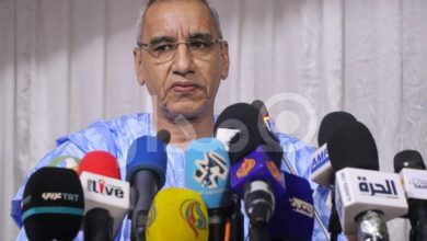 صورة وزير الداخلية /  انخفاض كبير في معدل الجريمة بموريتانيا