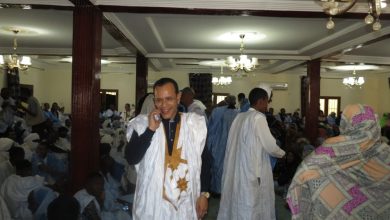 صورة كيفه / تظاهرة حاشدة لحلف الوفاء بمنزل زعيم الحلف لمرابط الطالب ألمين