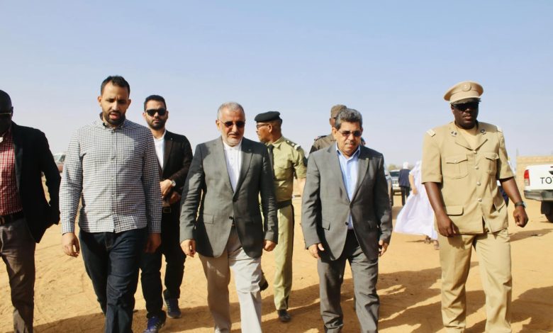 صورة كيفه / المندوب العام للتضامن يتفقد ورشات بناء وحدات سكنية لصالح الفئات الهشة