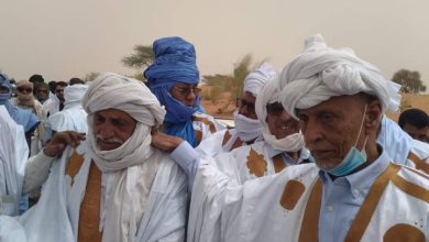 صورة كيفه / مجموعة اشراتيت تخصص استقبالات حاشدة  لبعثة حزب الانصاف