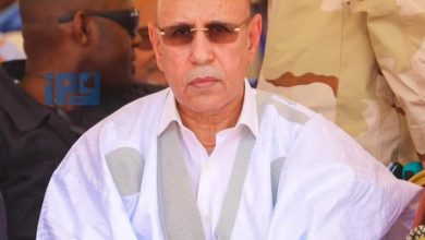 صورة رئيس الجمهورية يهنئ الشعب الموريتاني بمناسبة حلول شهر رمضان