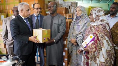 صورة موريتانيا تتسلم معدات طبية للتكفل بالولادة الآمنة